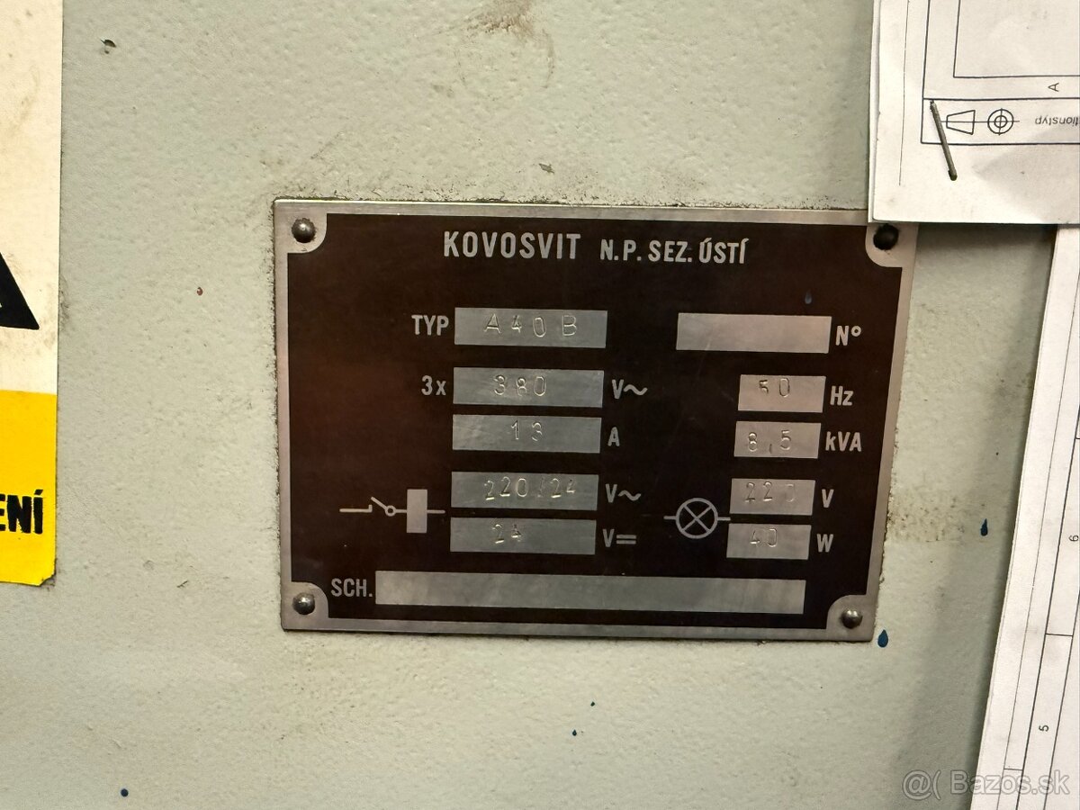 Sústružnícky automat MAS A 40B - 10