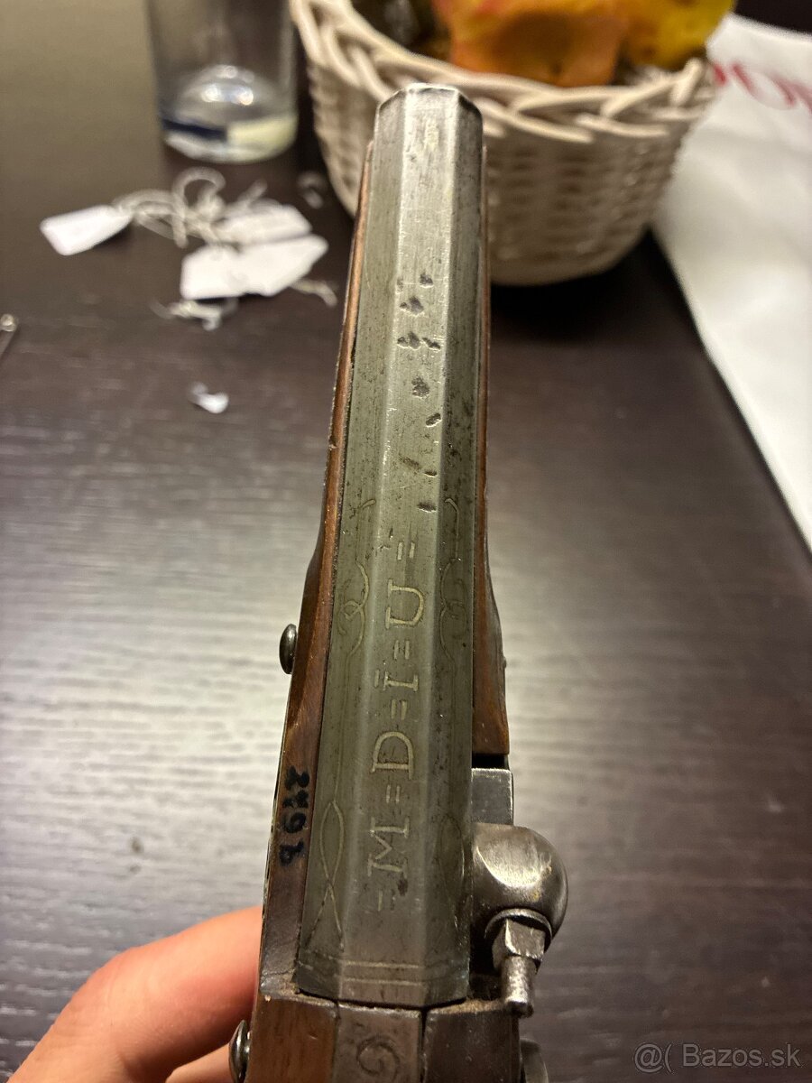 Historická perkusná pištoľ 4 - 10