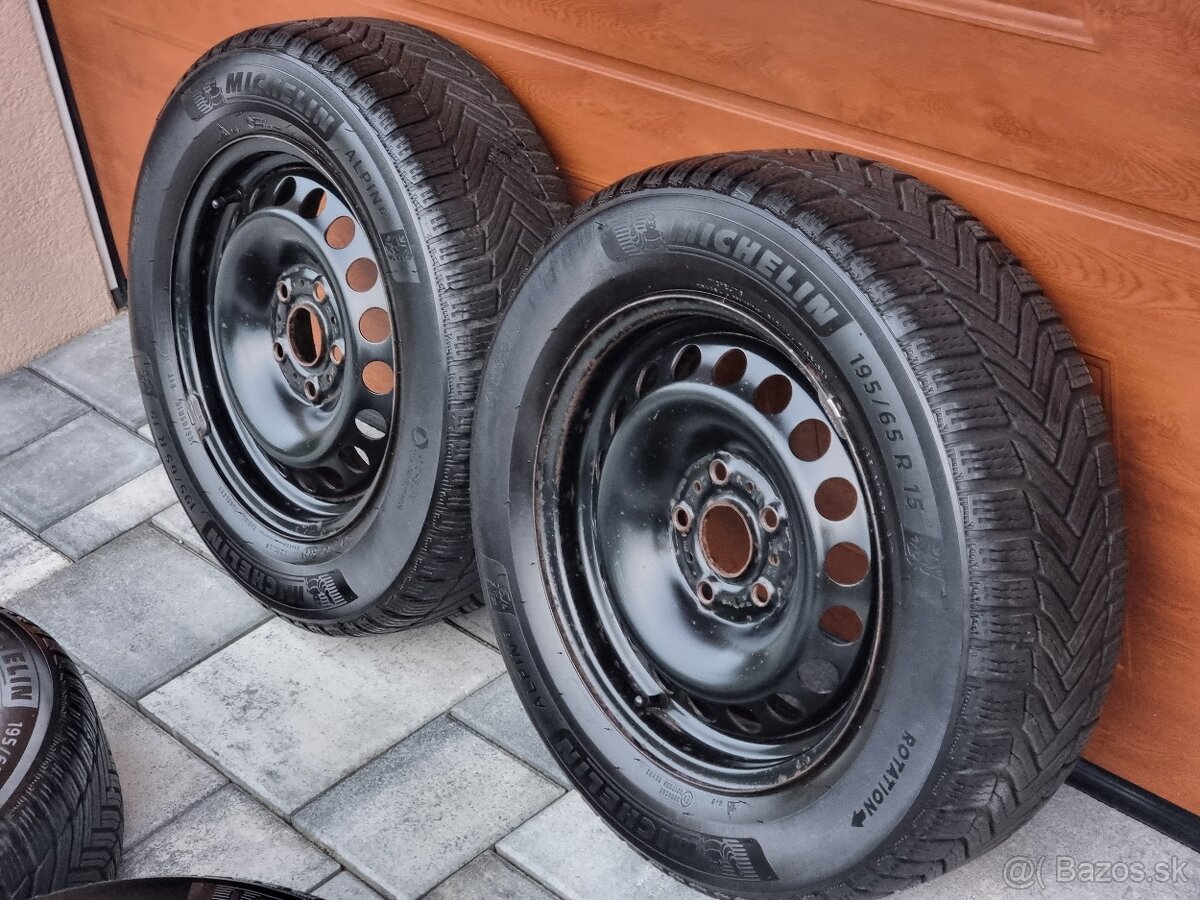 Zimné pneumatiky na diskoch 195/65r15 octavia 3 - 10