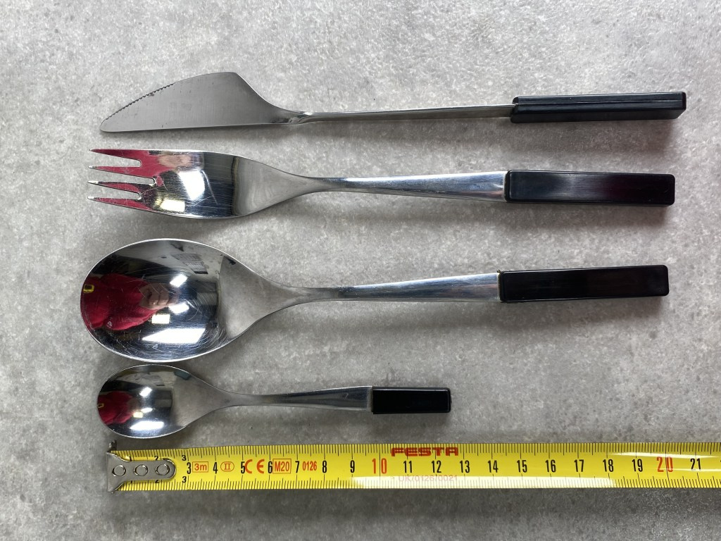 Retro dizajnový príbor Toner 6os - 10