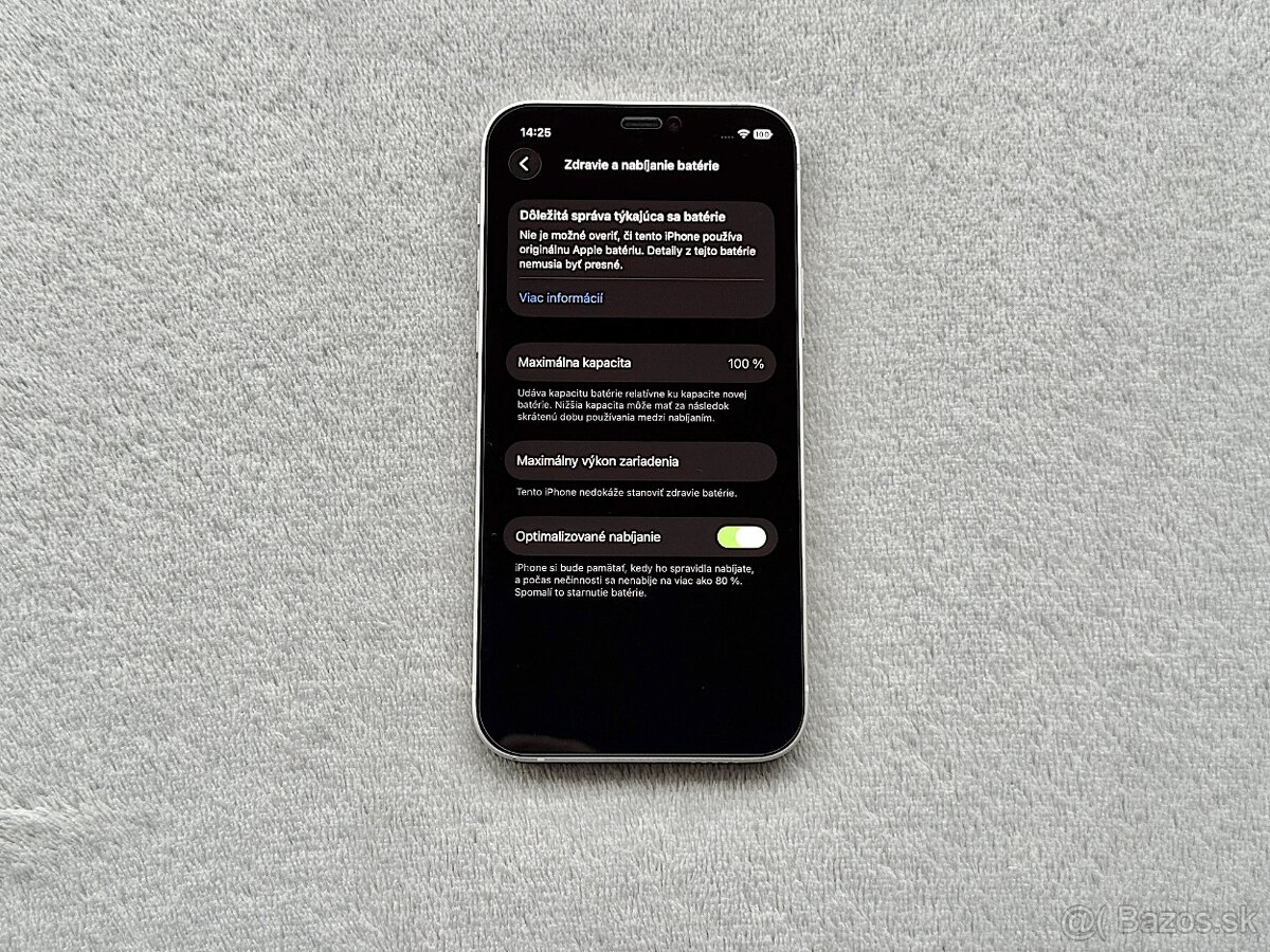 iPhone 12 128GB Biely, NOVÁ BATERKA, TOP STAV - 10