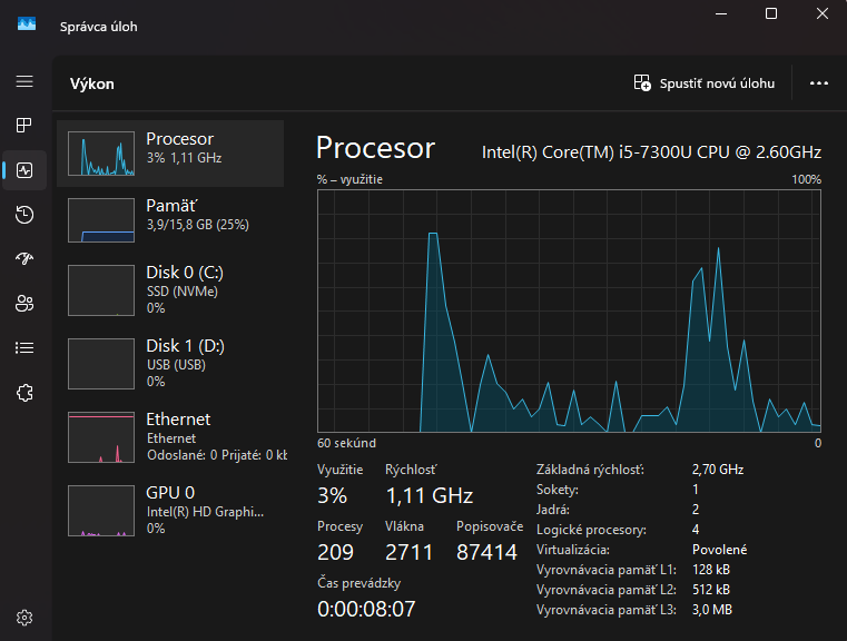Lenovo ThinkPad L580, IntelCore i5-7300U, 16GB RAM,256GB SSD - 10