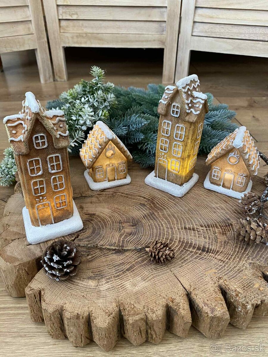 Led perníkový domček vyšší - 10