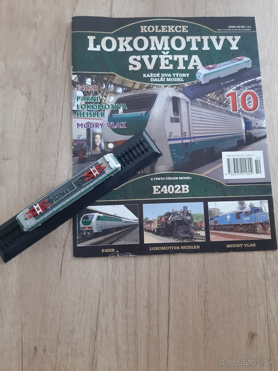 Lokomotívy sveta + časopis v ČR - 10