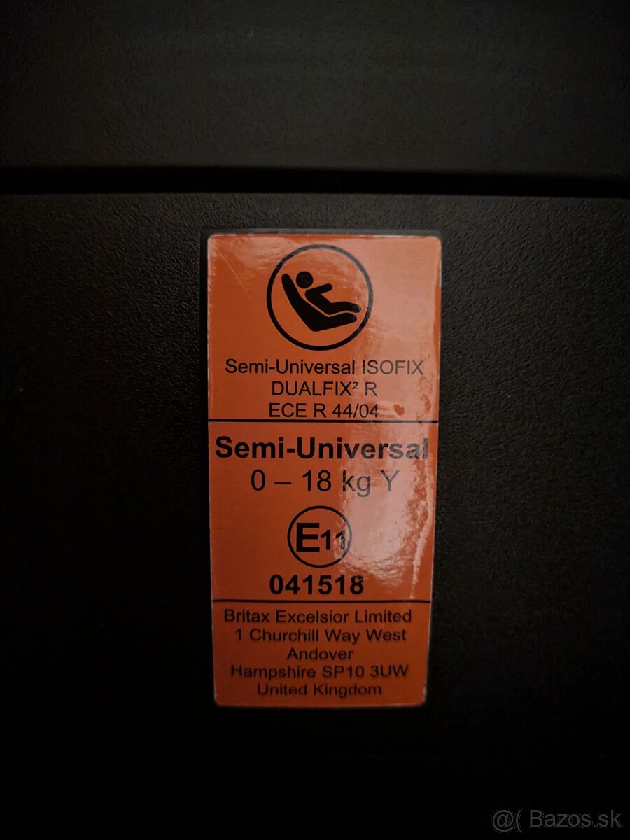 Autosedačka Britax - 10