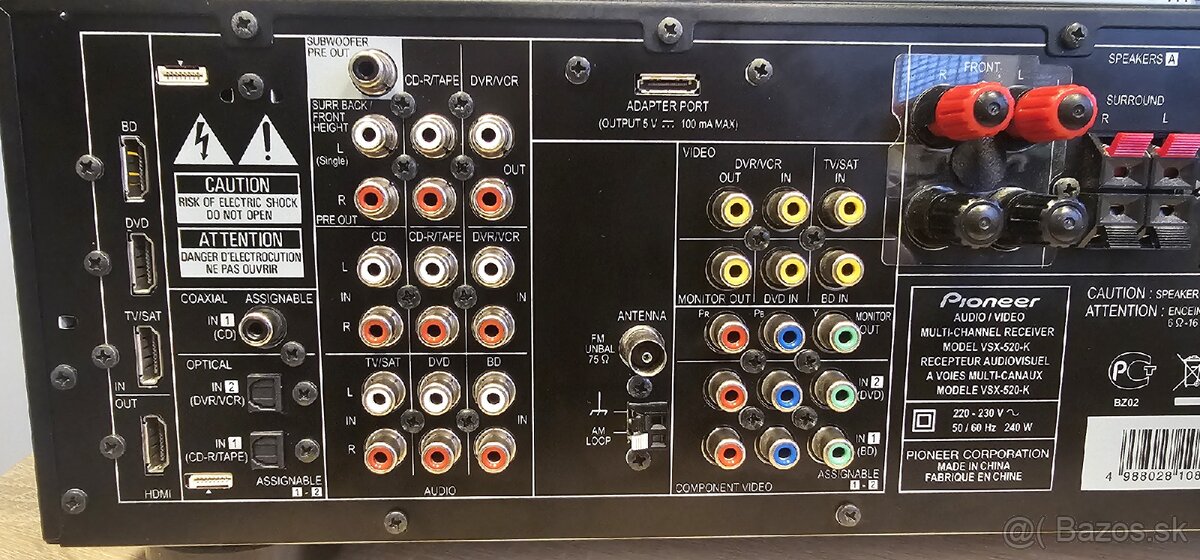 PIONEER RECEIVER 5.1 + BLU-RAY + DVD - 10