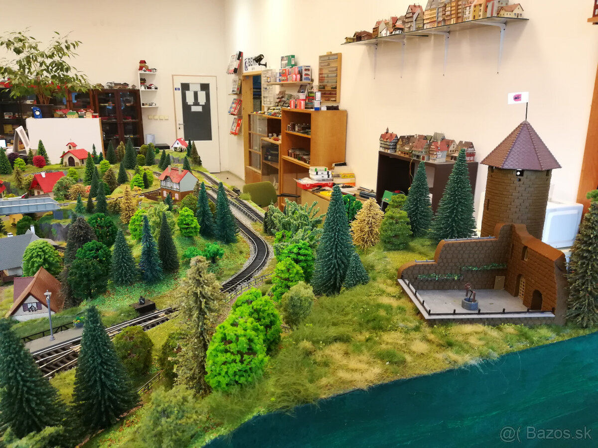 Kolejiště H0 220 x 120(150) cm - 10