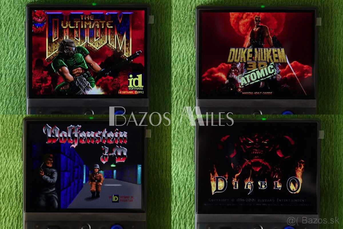 Konzola MIYOO Mini + ○ 128 GB ○ 60 tisíc hier ○ NOVÁ - 10