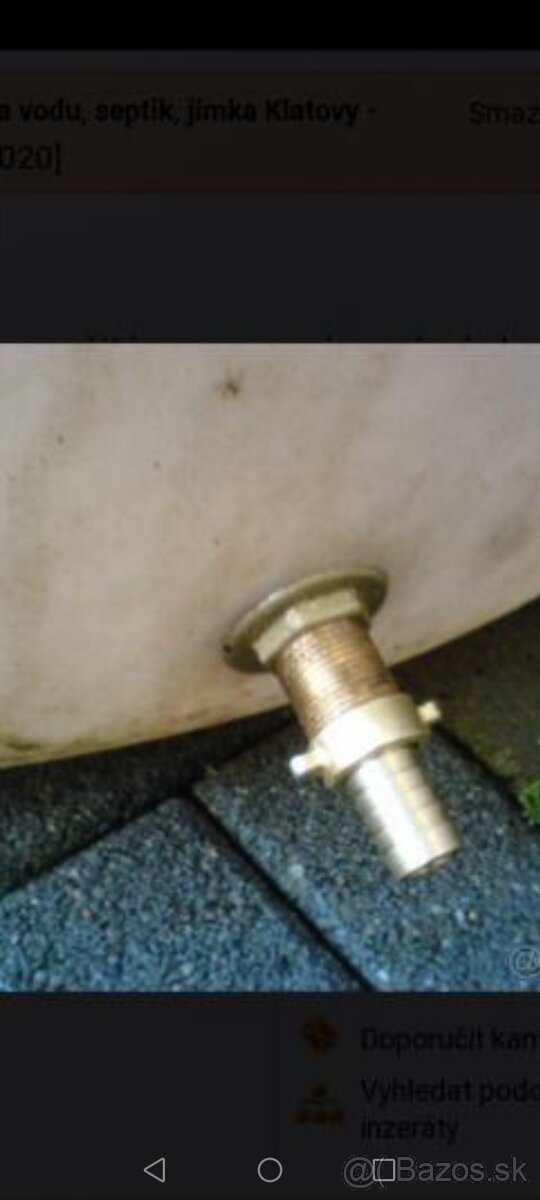 Predám plastové nádrže nádoby septiky žumpy - 10