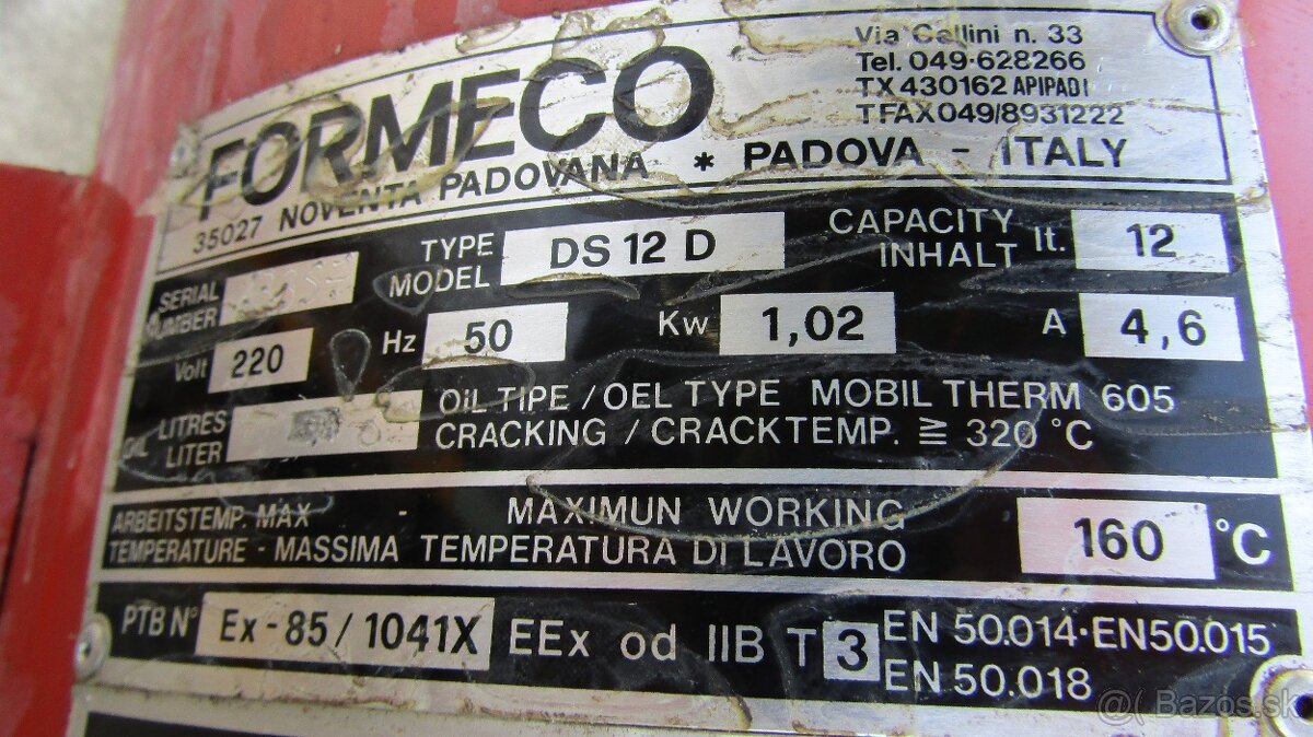 Destilátor FORMECO DS 12 D - 10