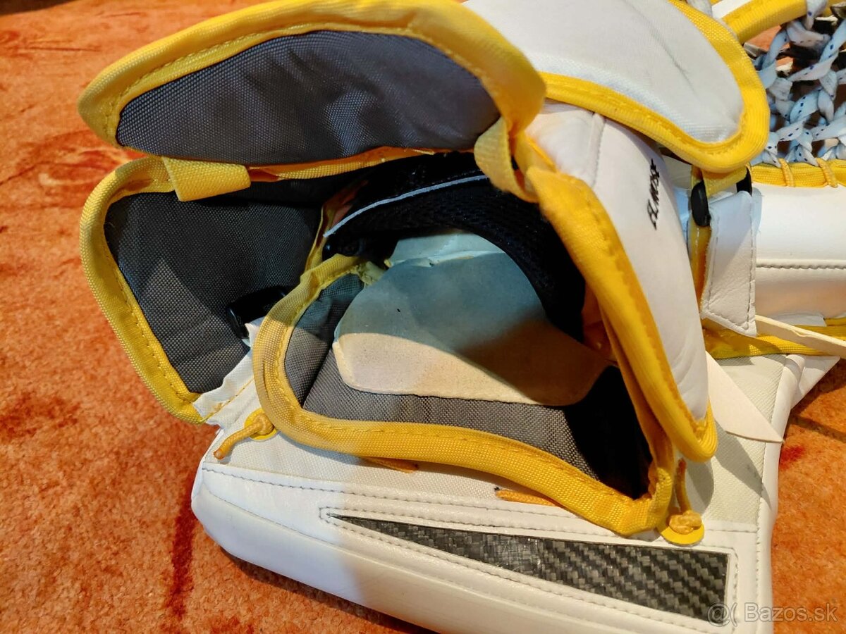 Brankárska lapačka Bauer Supreme MACH, custom, klas.g., sr. - 10