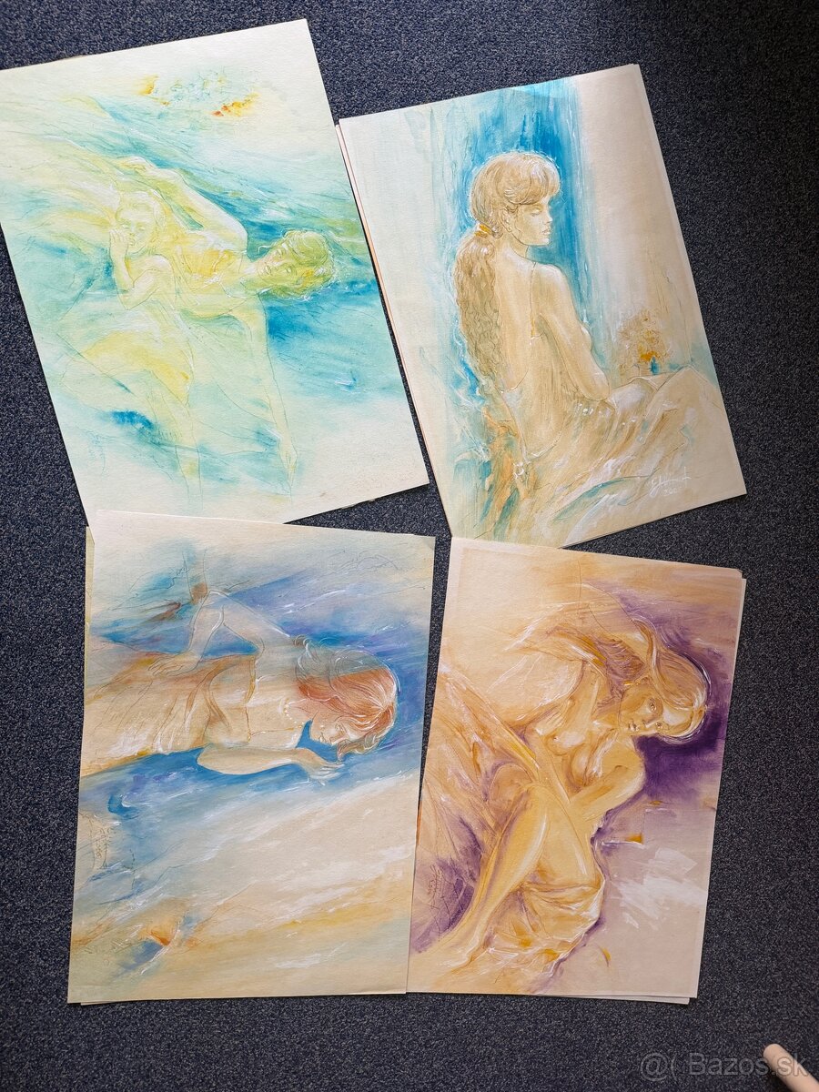 Predam 19 malovaných obrazov - 10