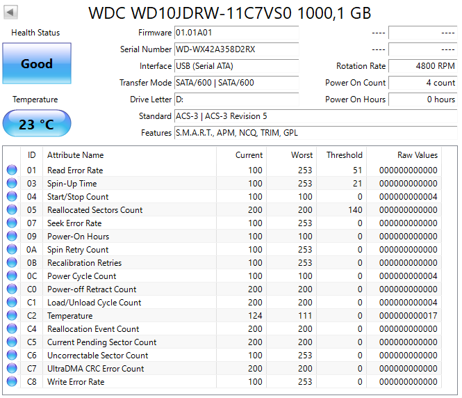 Externý HDD Seagate / Sonnics / Toshiba / WD 1TB - 10