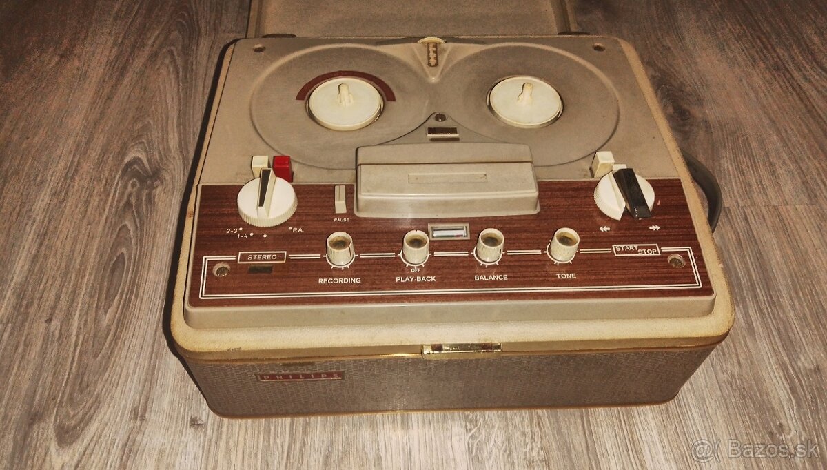 Prodám kotoučový magnetofon Philips - 10