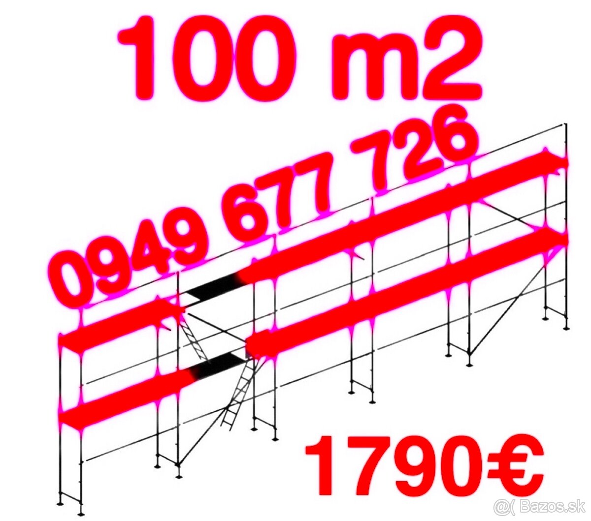 Predám lešenie kvalitne ,certifikované , pozink - 10