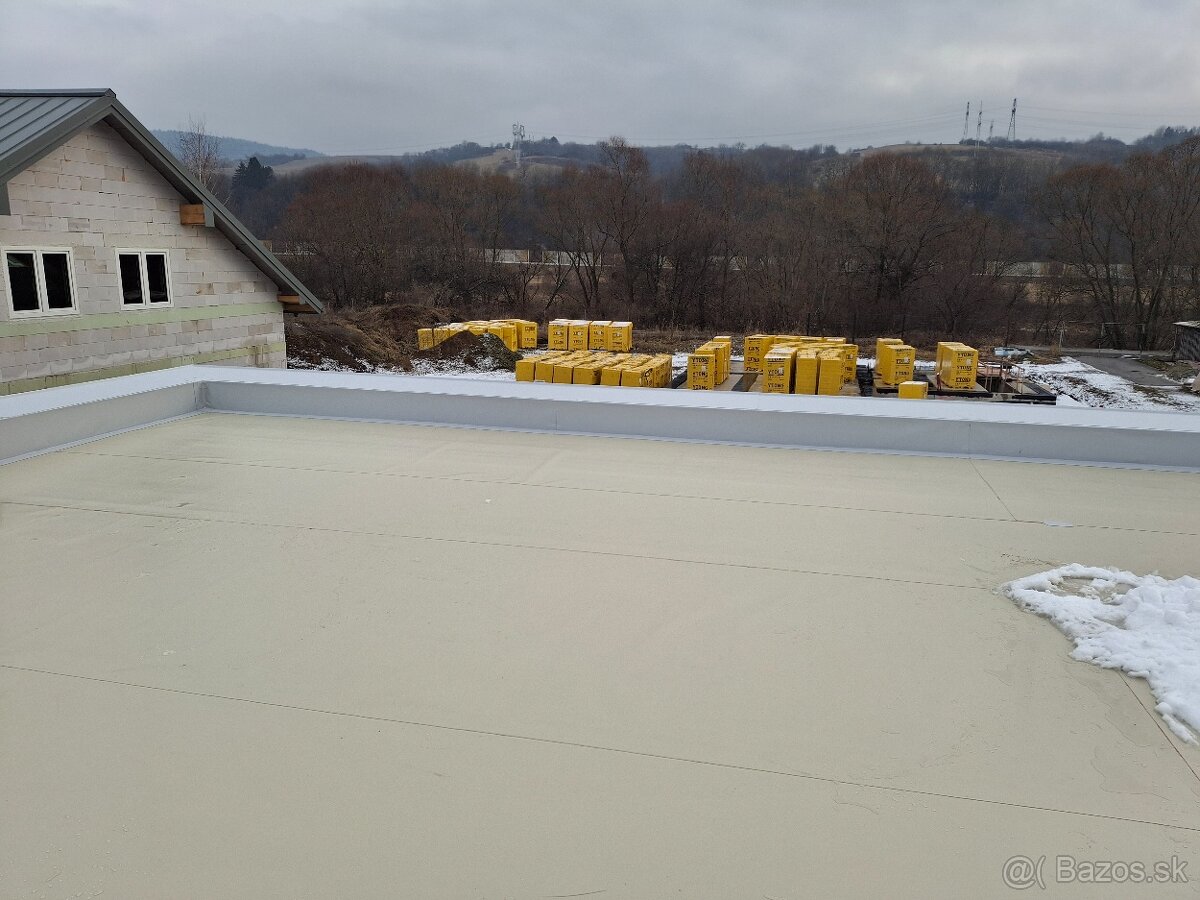 HYDROIZOLÁCIE PLOCHÝCH STRIECH - 10