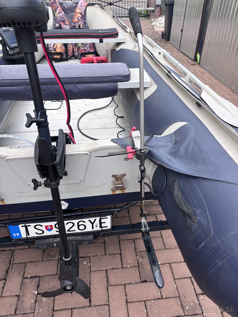 Honda Honwave 360 gumený čln s benzínovým a elektro-motorom - 10