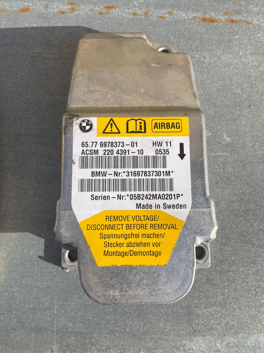 BMW E60 E61 5er Riadiace jednotky a moduly - 10