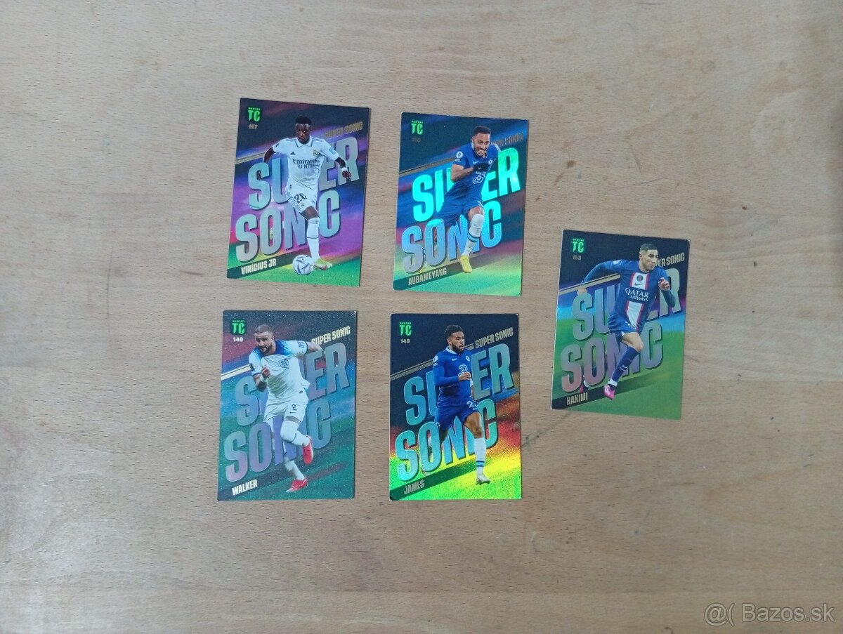 Predám futbalové karty Top Class - 10
