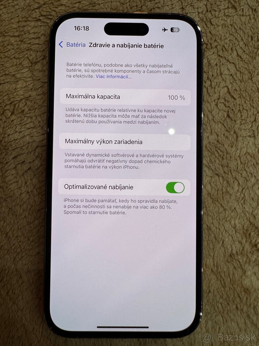 iPhone 14 Pro 256GB Gold, nová batéria - 10