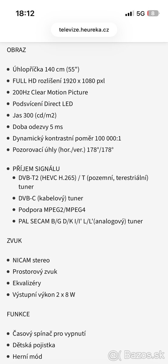 TV Gogen 55" uhlopriecka - 10