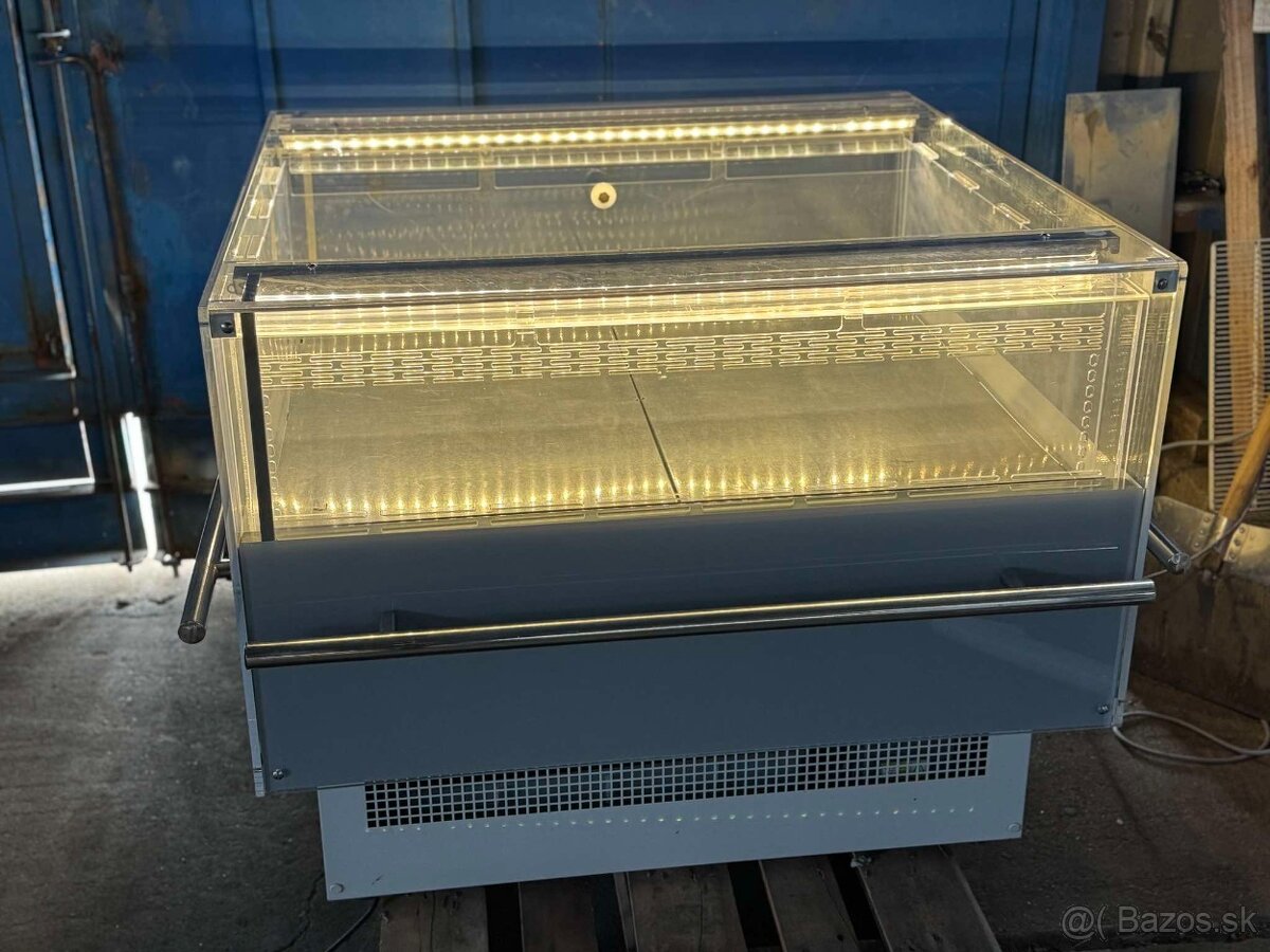 Chladící pult / ostrůvek 120x120x89cm - 10