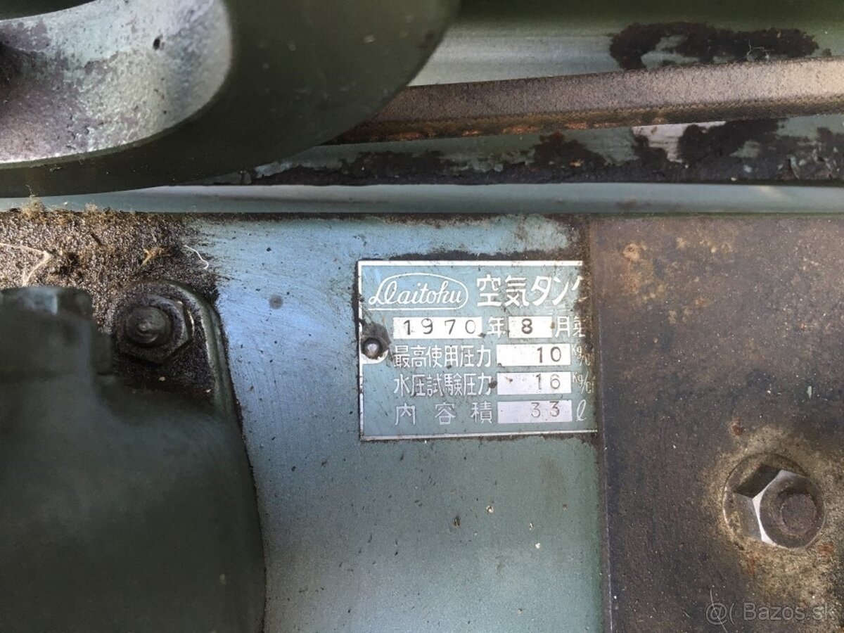 Unikátny FUJI kompresor 1970 Japan - 10