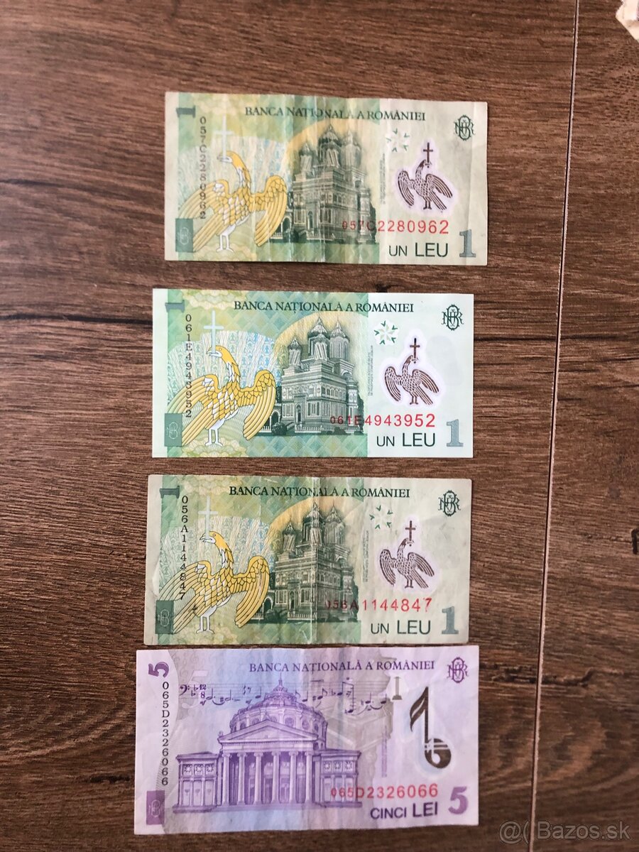 Bankovky RUMUNSKO/SLOVINSKO - 10