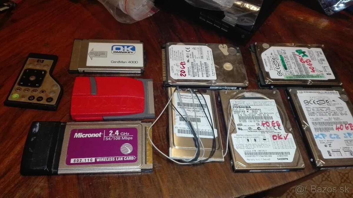 PCMCIA s/na USB. PCMCIA adaptery/wifi. - 10