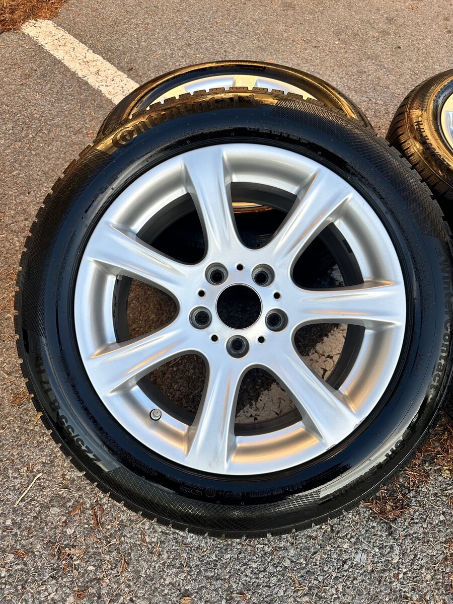 Bmw 5x120 225/55 r17 zimne DOT 2022 7,8mm CONTINENTAL - 10