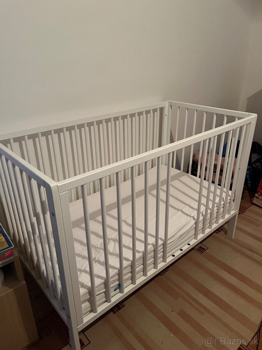 Detská postielka s matracom - 10