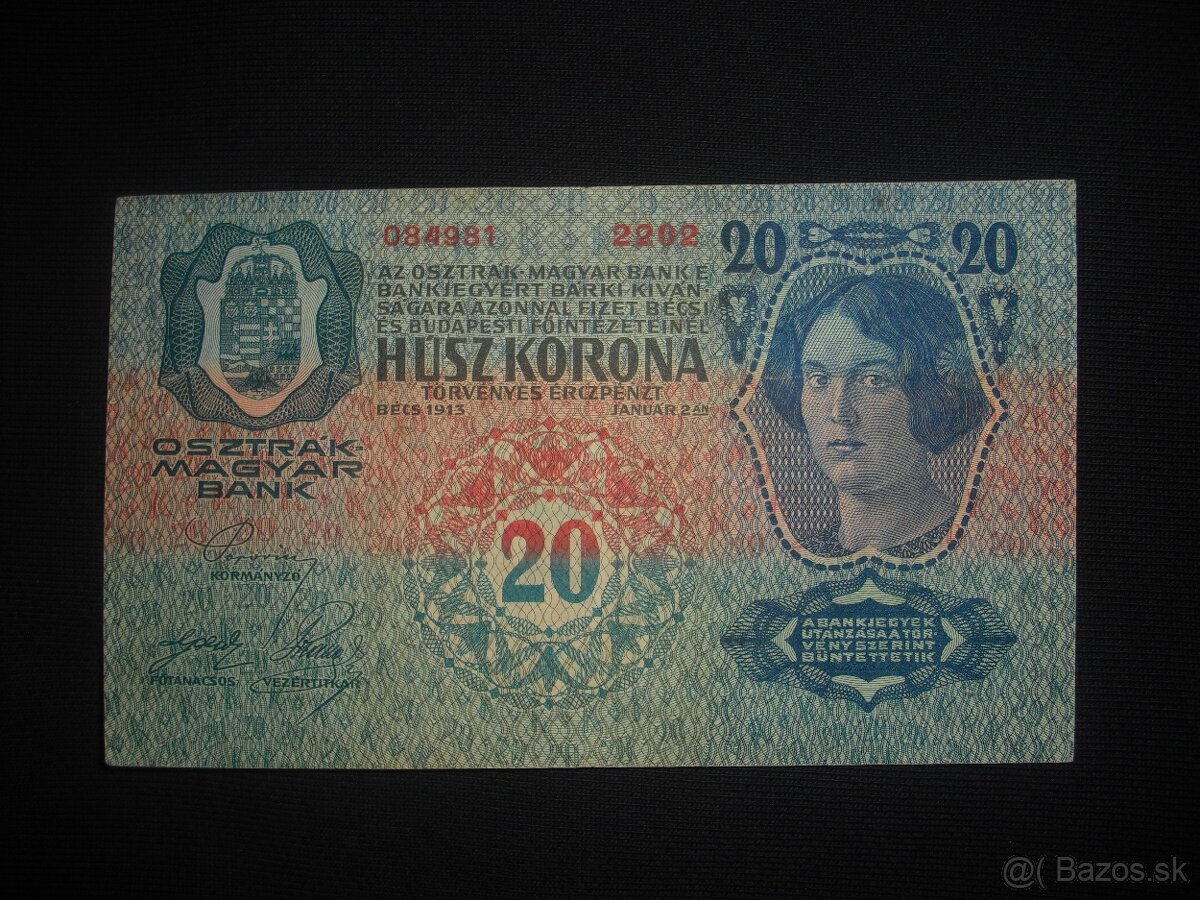 predam Rakusko Uhorske bankovky Kronen Koruny - 10