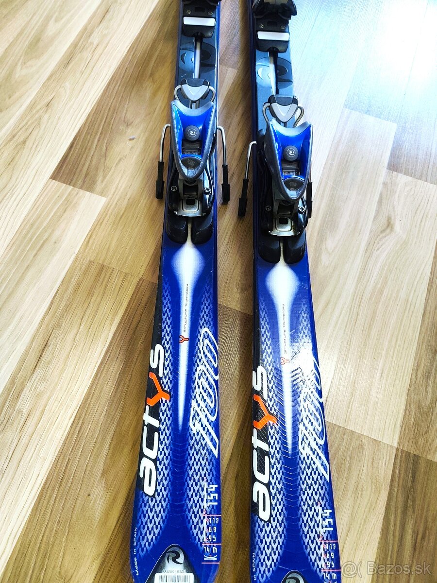 ZNAČKOVÉ KRÁSNE LYŽE ROSSIGNOL 154 cm+s VIAZANIM - 10