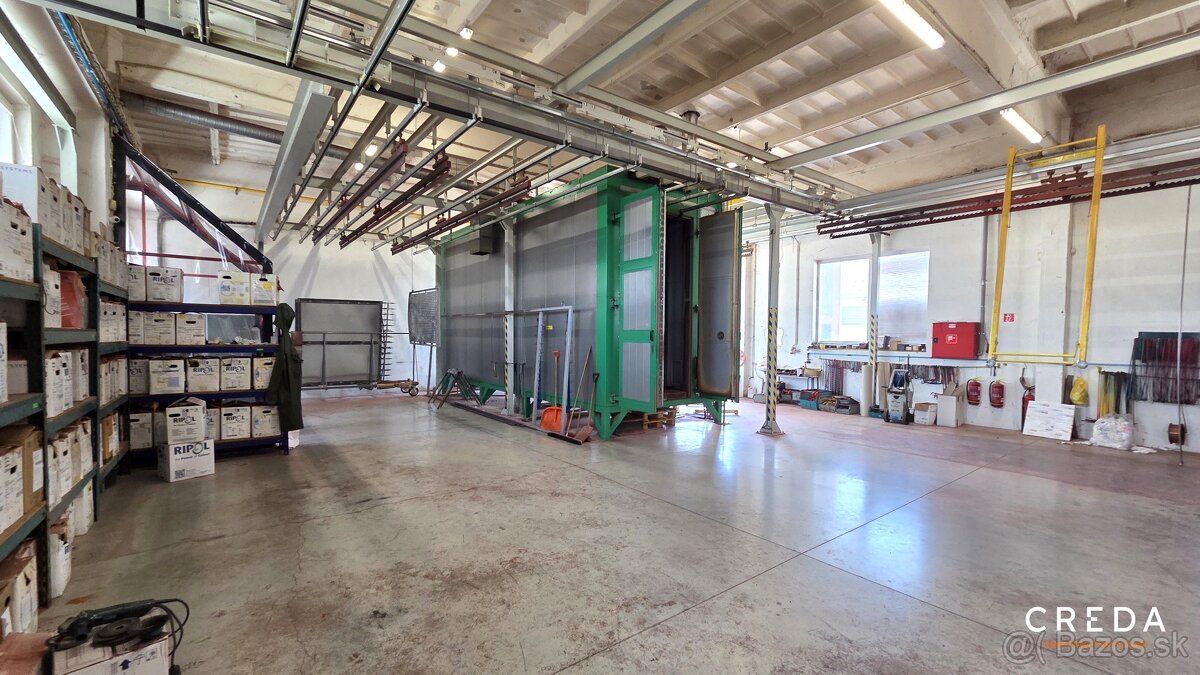 CREDA | predaj hala s lakovňou, Nitra - Priemyselná ul. - 10