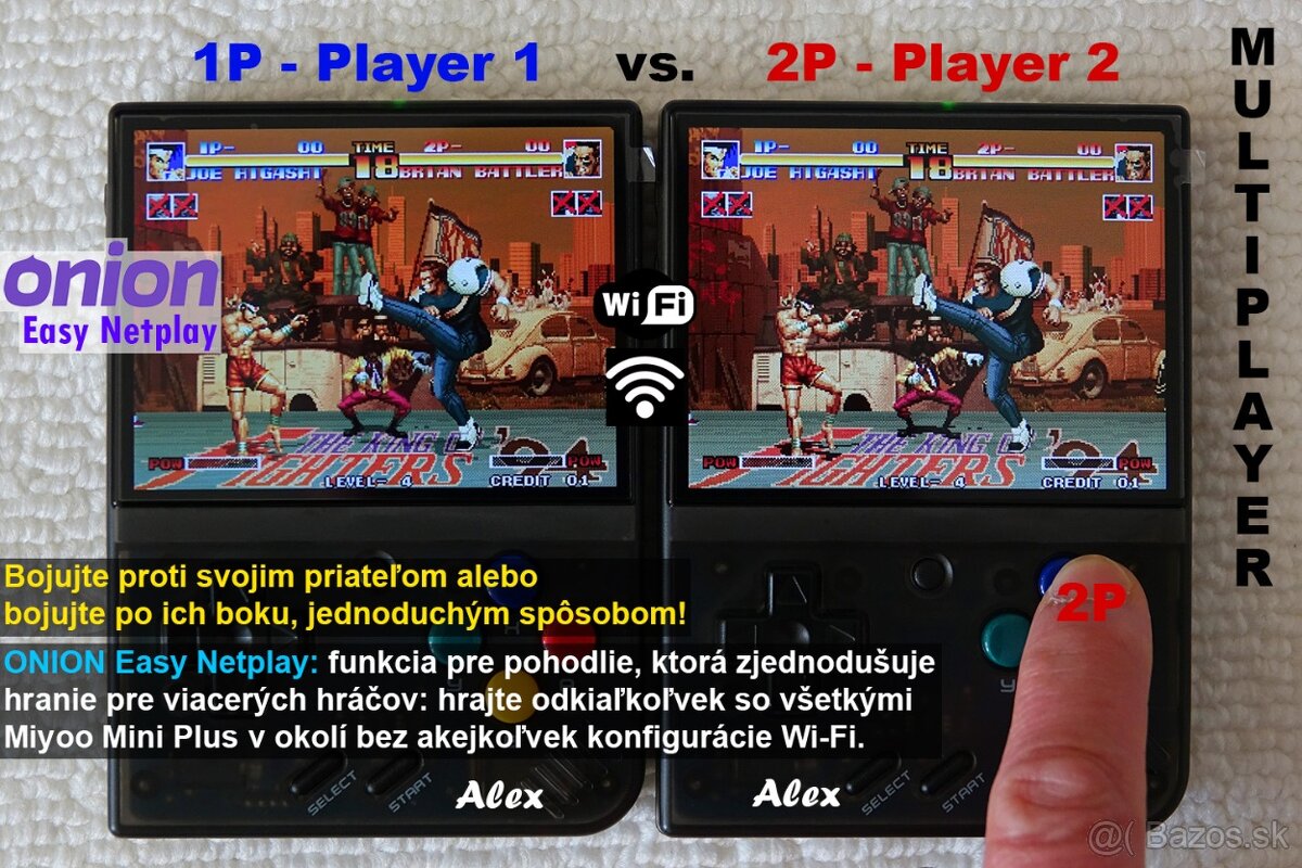 Nové MIYOO Mini Plus - EXTRA Game Boy, 60 tisíc hier, ONION - 10