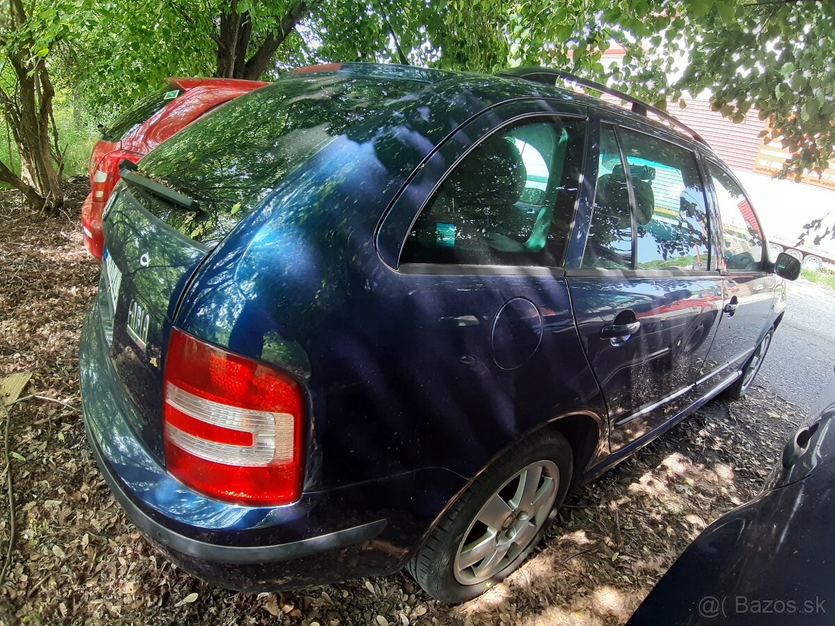 Škoda Fabia 1,9TDI 74kw kód motora: AXR - 10