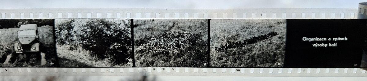 Vojenské výukové diafilmy ČSLA – 5 kusů - 10