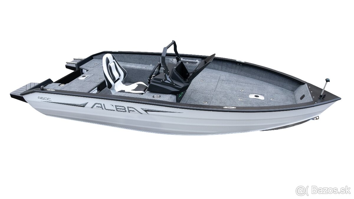 Predám špičkový rybársky hliníkový čln ALBA 460 C - 10