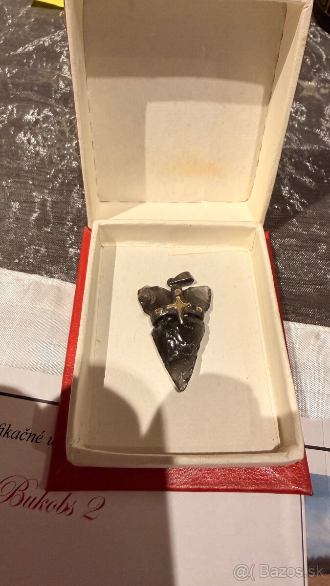 ORIGINALNY SPERK"OBSIDIAN V STRIEBRE SO ZLATOM" - 10