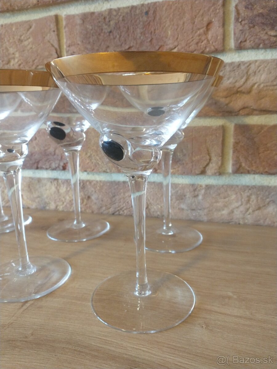 kryštál, žardiniéra, misa, poháre, popolník - 10