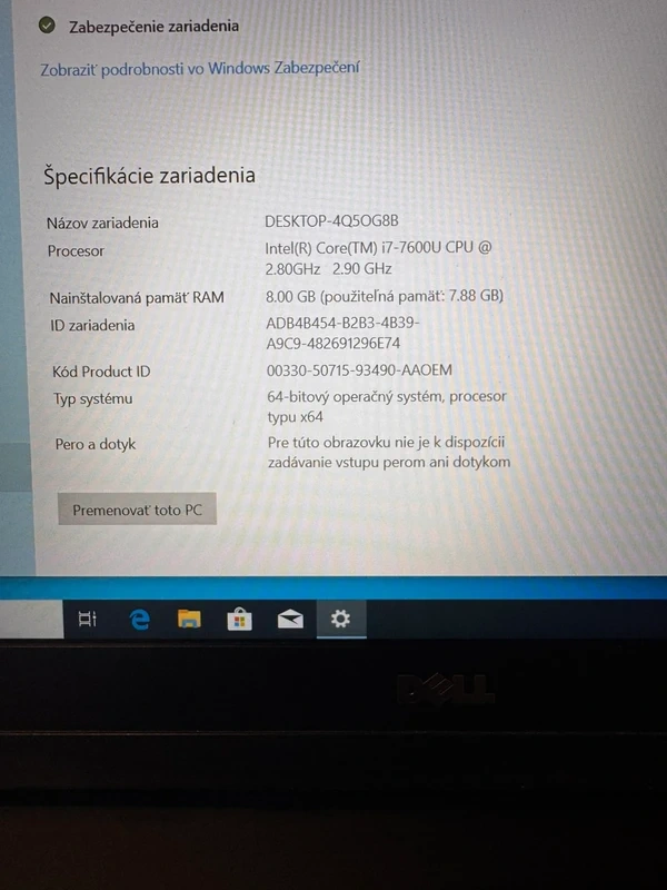 Notebook Lenovo Latitude 5580 - 10