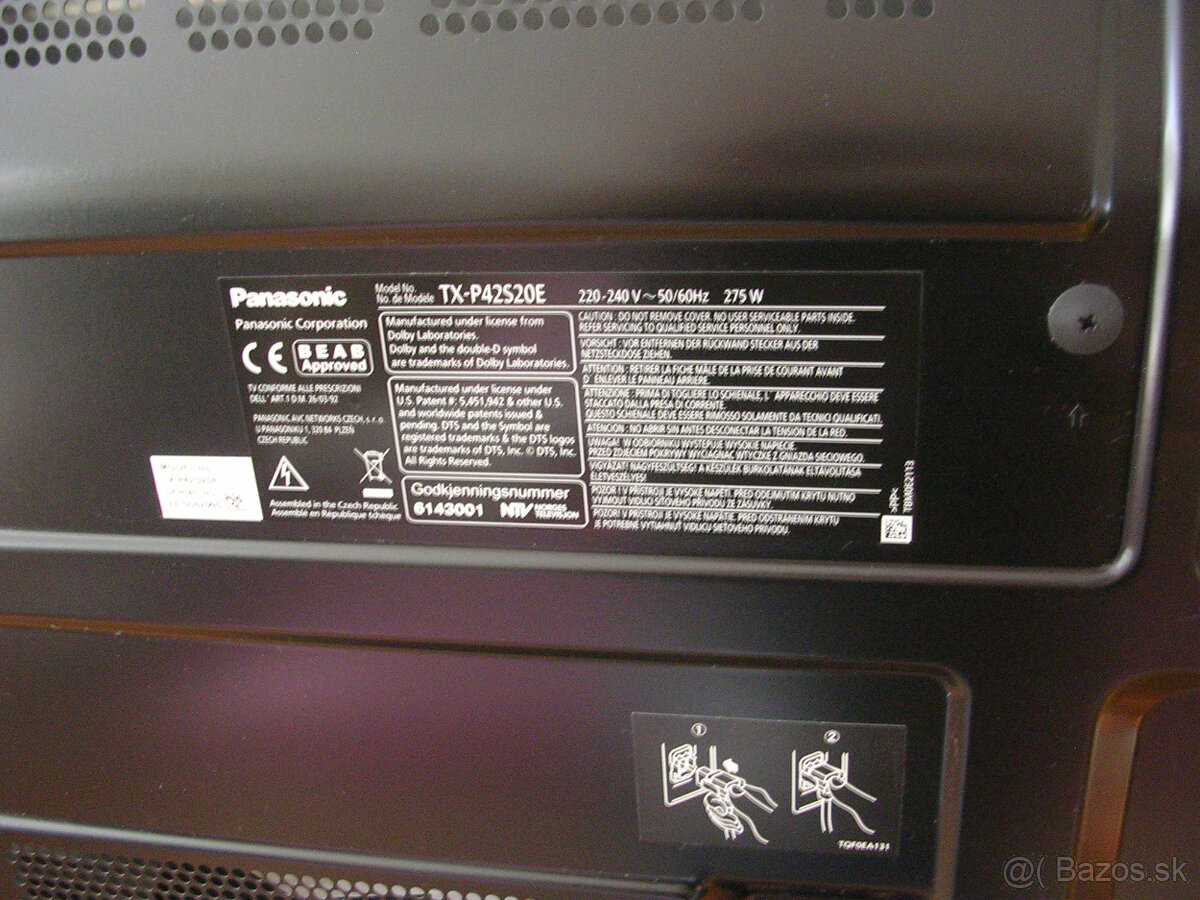 Plazma TV Panasonic TX-P42S20E - 10