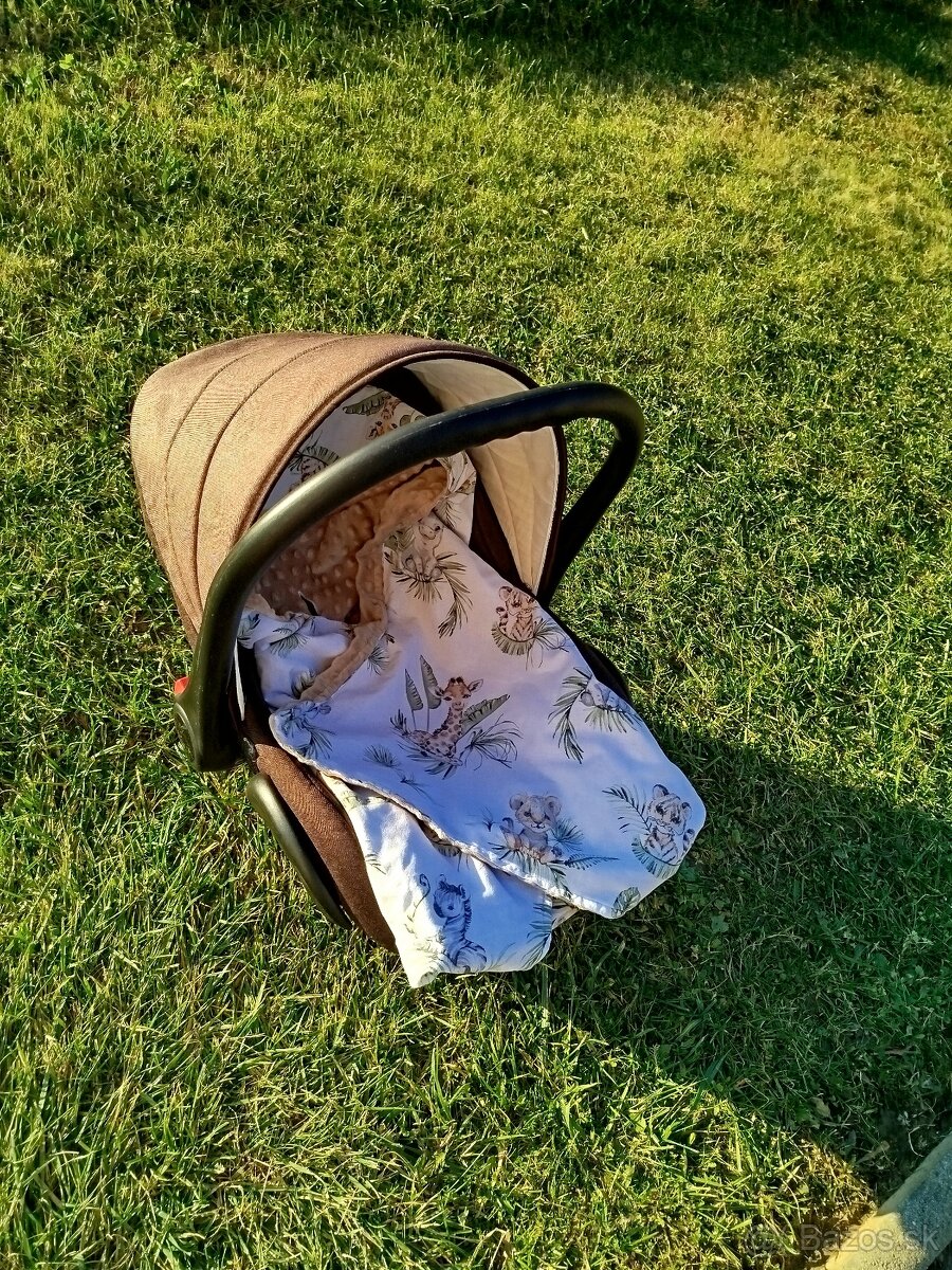 Hnedý kočiar 3-kombinácia - 10