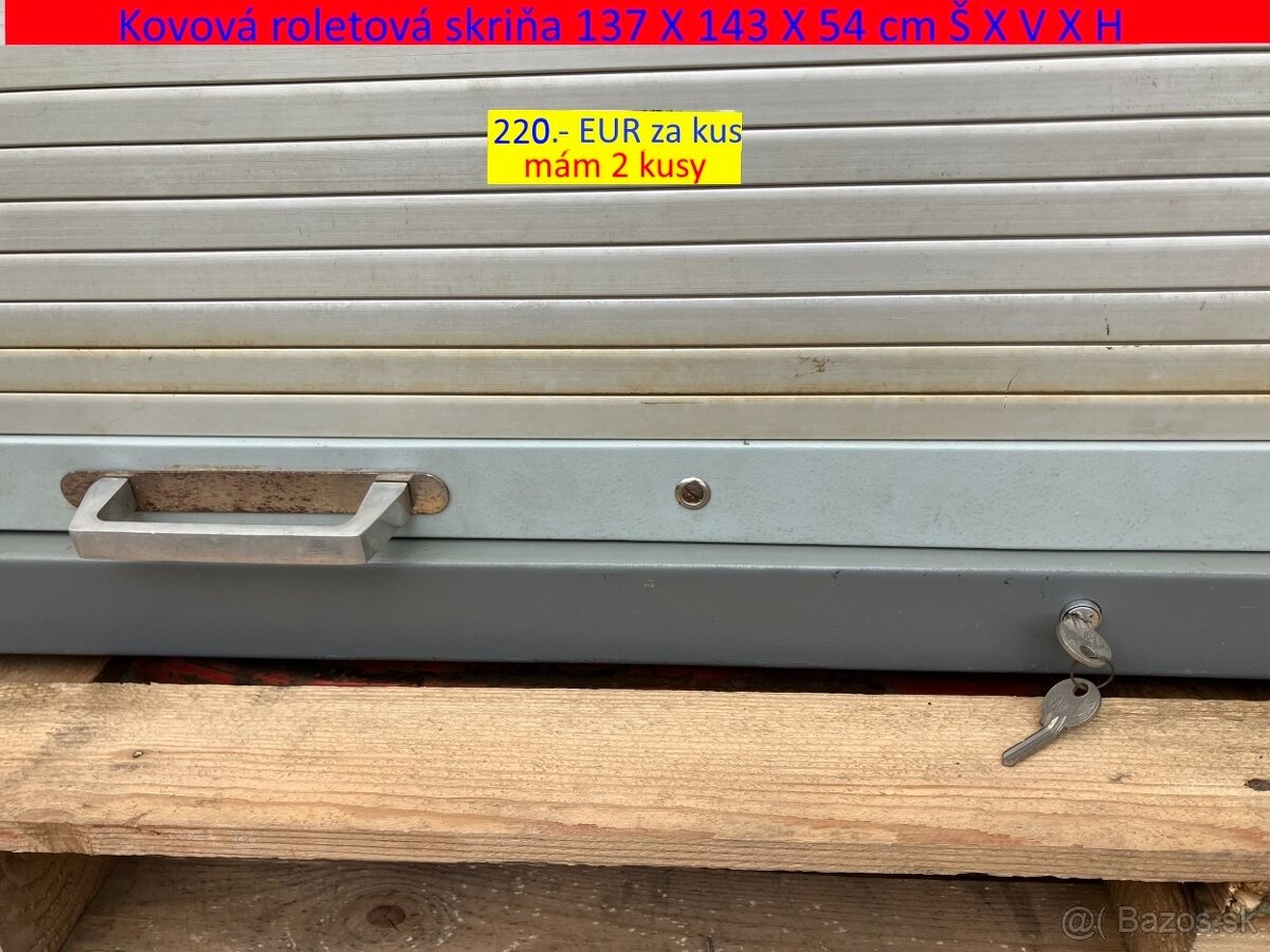 Kovová roletová skriňa - 10