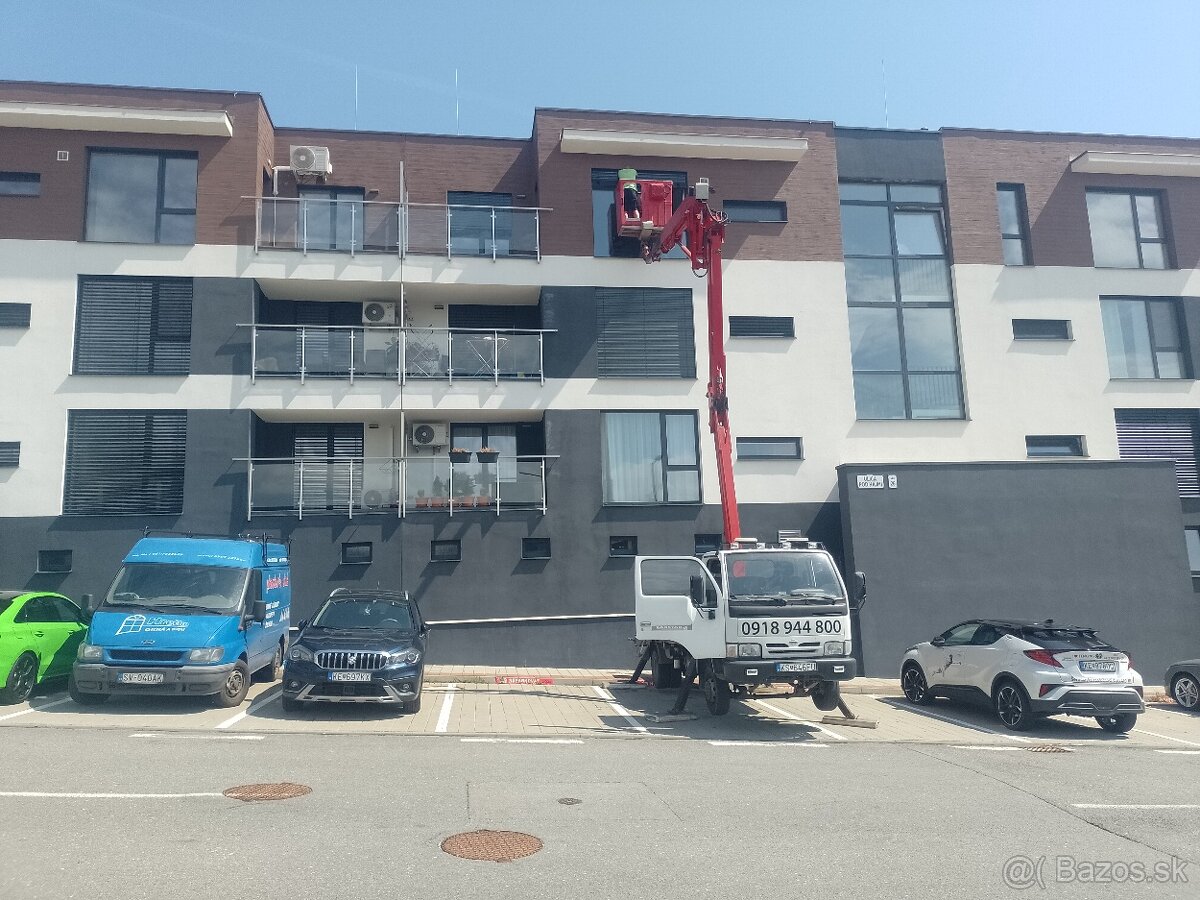 plošina do 20 metrov - 10