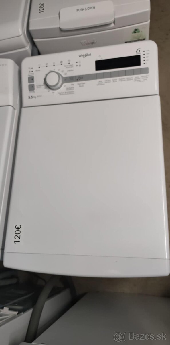 Práčky z vrchu plnené - 10