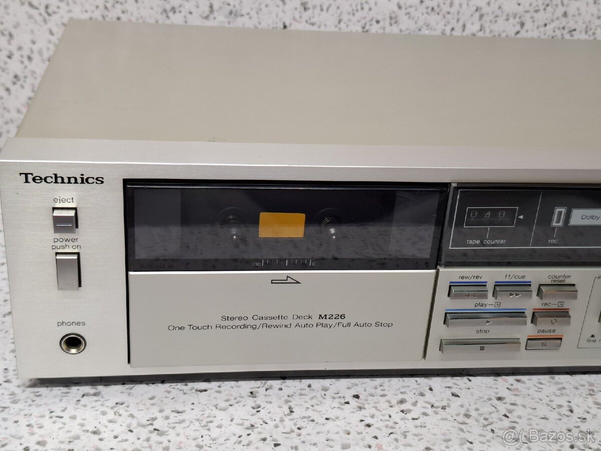 TECHNICS M226 》 STEREO CASSETE DECK 》DOLBY B C - 10