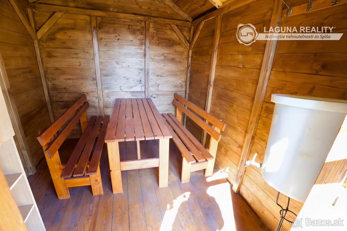 Záhrada s chatkou (363 m2) sídl. Mier Spišská Nová Ves - 10