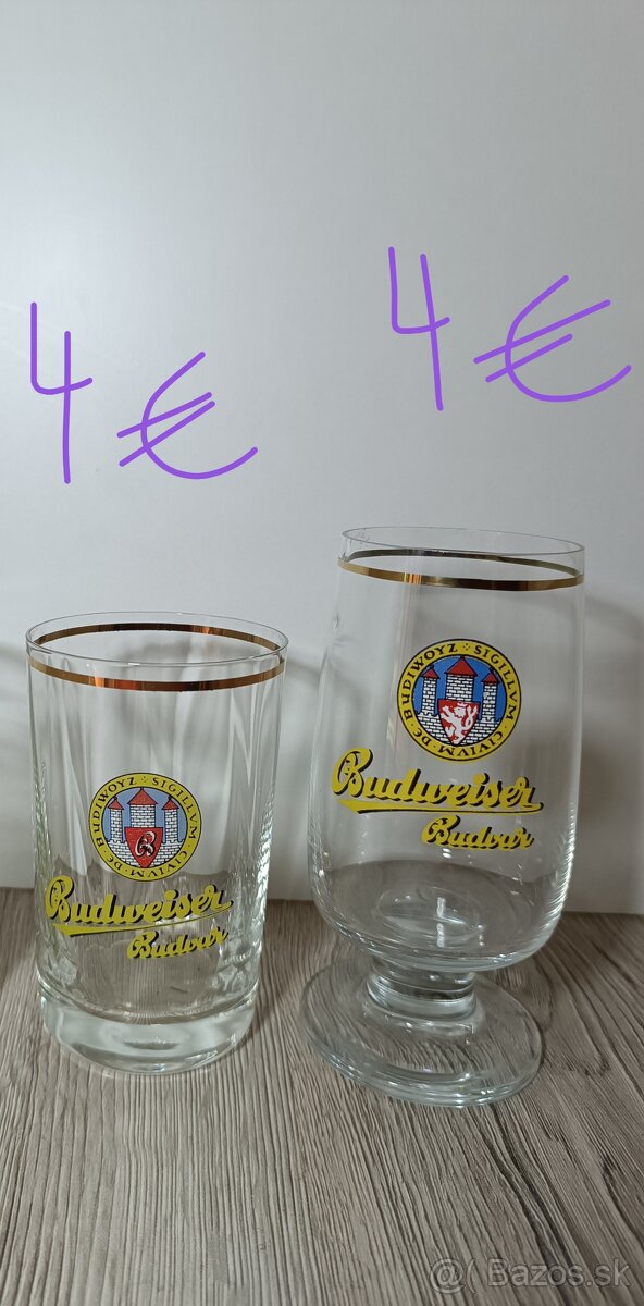 České pivové poháre 3 - 10