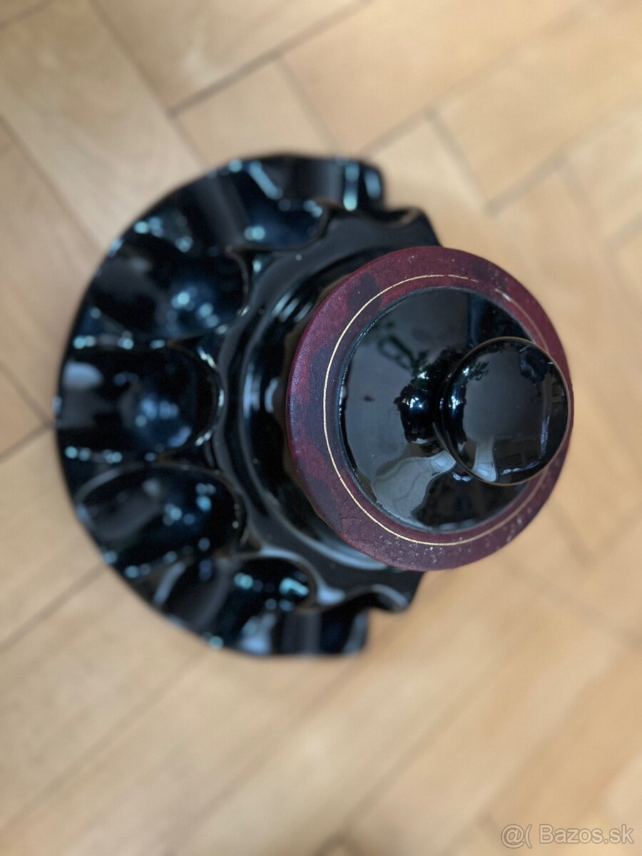 Sada: Keramický stojan a odklepávač na fajky - 10